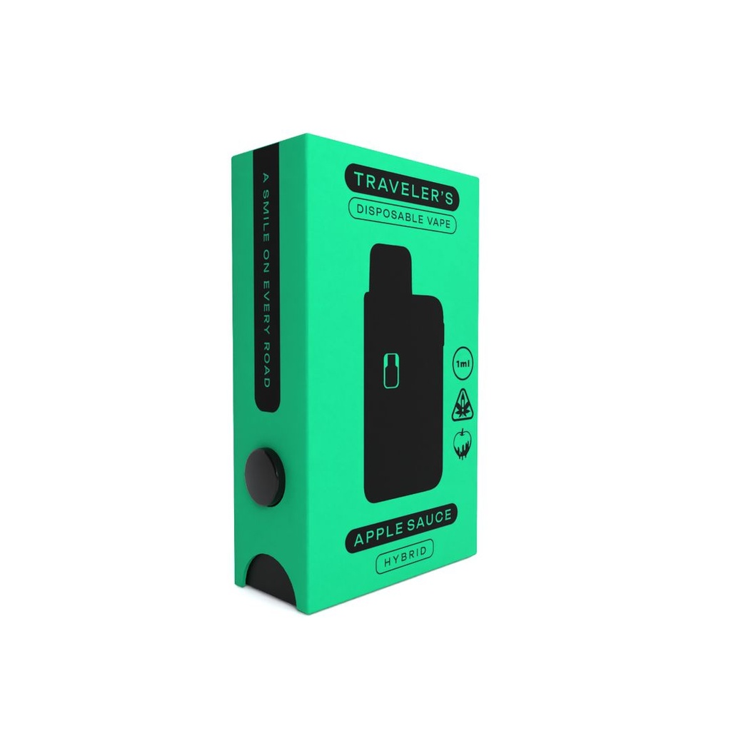 Traveler’s® Stealth Disposable Vapes 1ml - Apple Sauce (Hybrid)