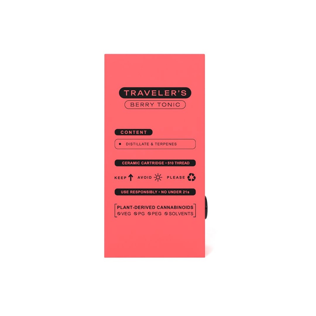 Traveler’s® Ceramic Vape Cartridges 1ml - Apple Sauce (Hybrid)