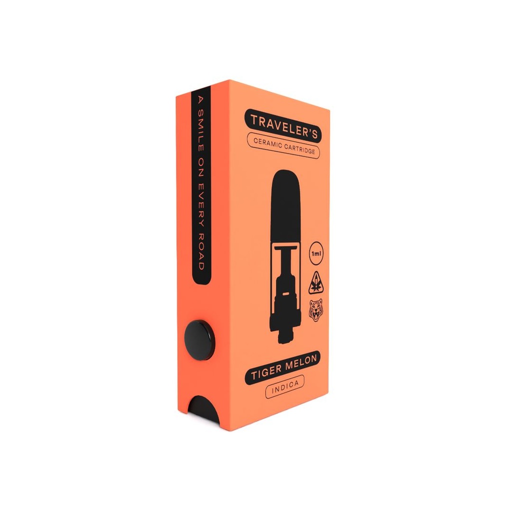 Traveler’s® Ceramic Vape Cartridges 1ml - Apple Sauce (Hybrid)