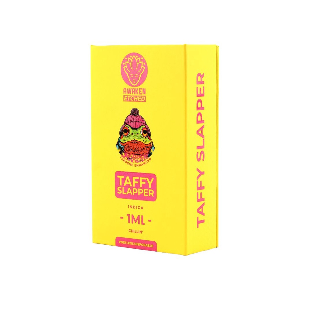 Awaken® Etched Disposable Vape 1ml - Taffy Slapper (Indica)