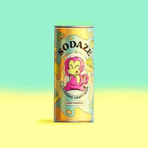 Sodaze Infused Craft Soda 30mg - Spicy Pineapple (250ml)