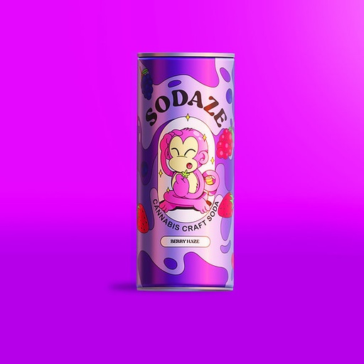 Sodaze Infused Craft Soda 30mg - Spicy Pineapple (250ml)