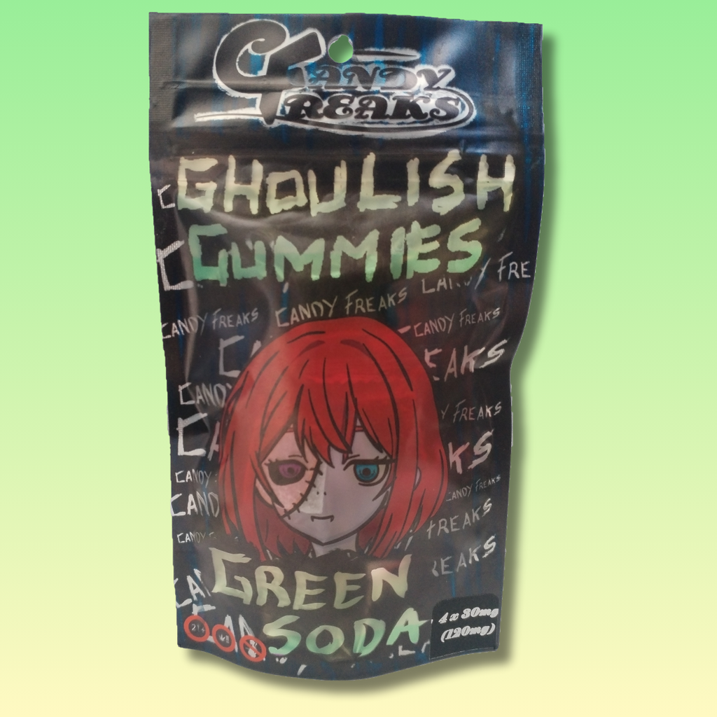 Candy Freaks Ghoulish Gummies - Bubbleganj 120mg (4x30mg)