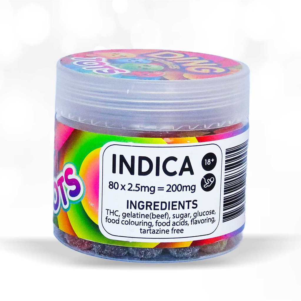 Jelly Gummies - Jelly Tots 200mg (80x2.5mg)
