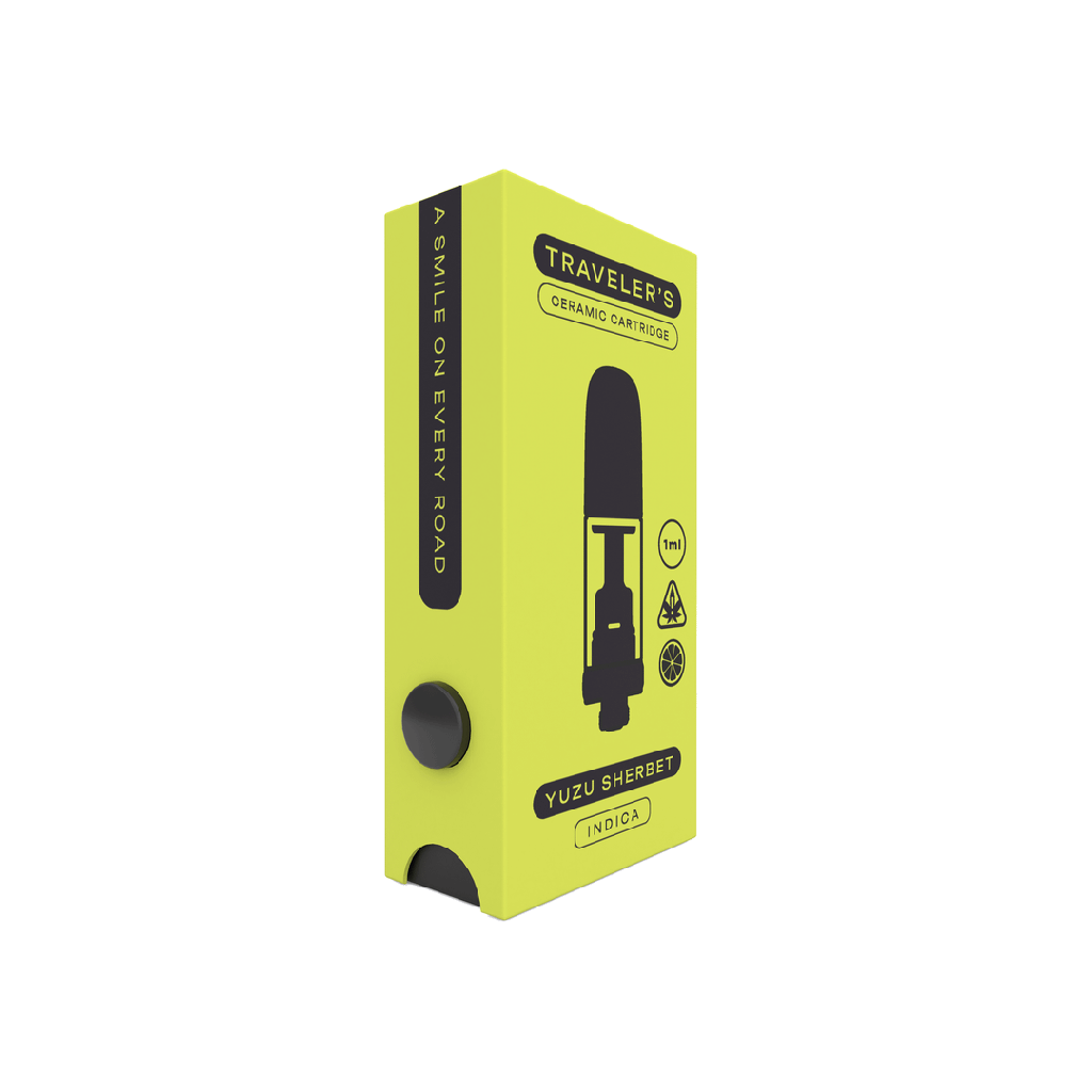 Traveler’s® Ceramic Vape Cartridges 1ml - Apple Sauce (Hybrid)