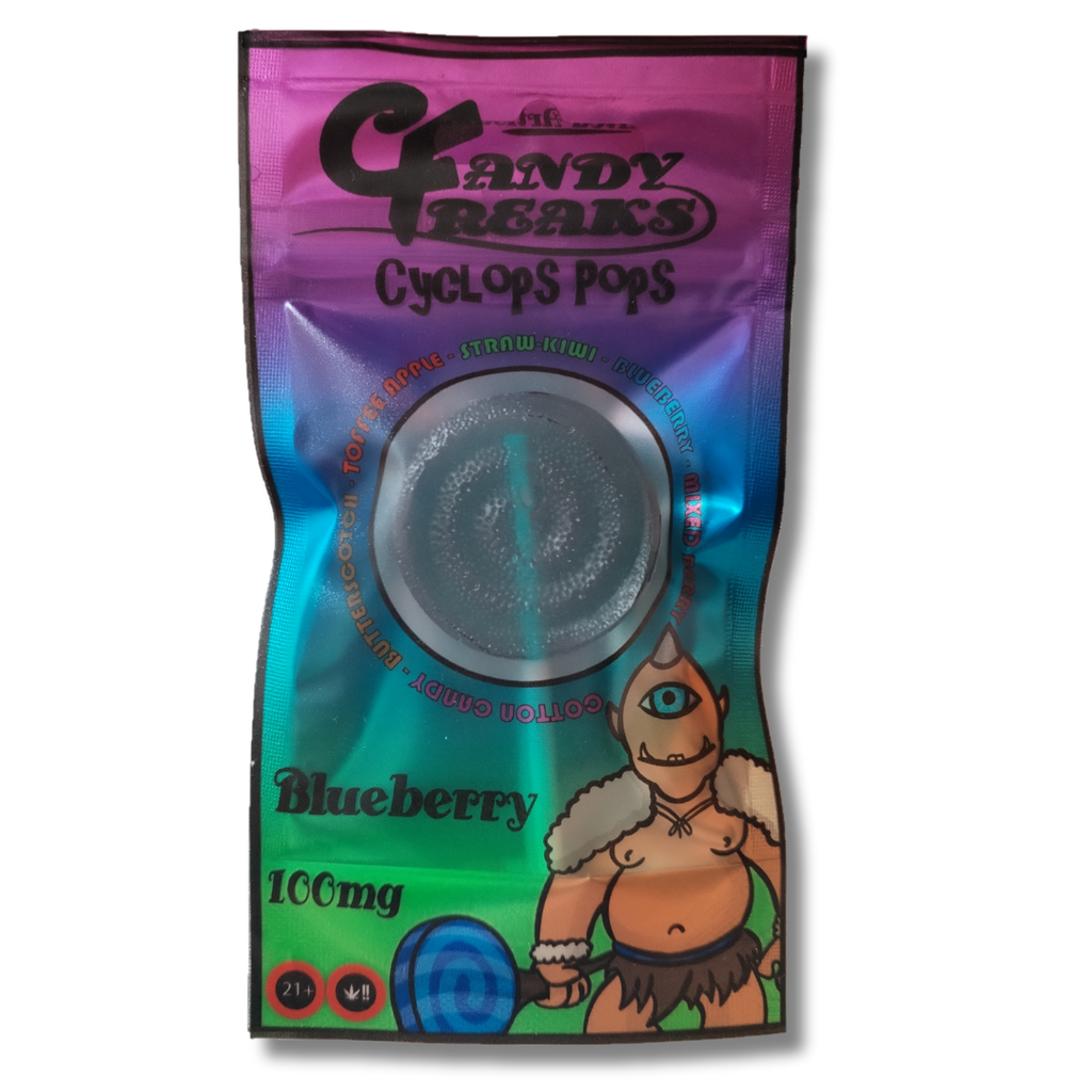 Candy Freaks Cyclops Pops 100mg - Blueberry