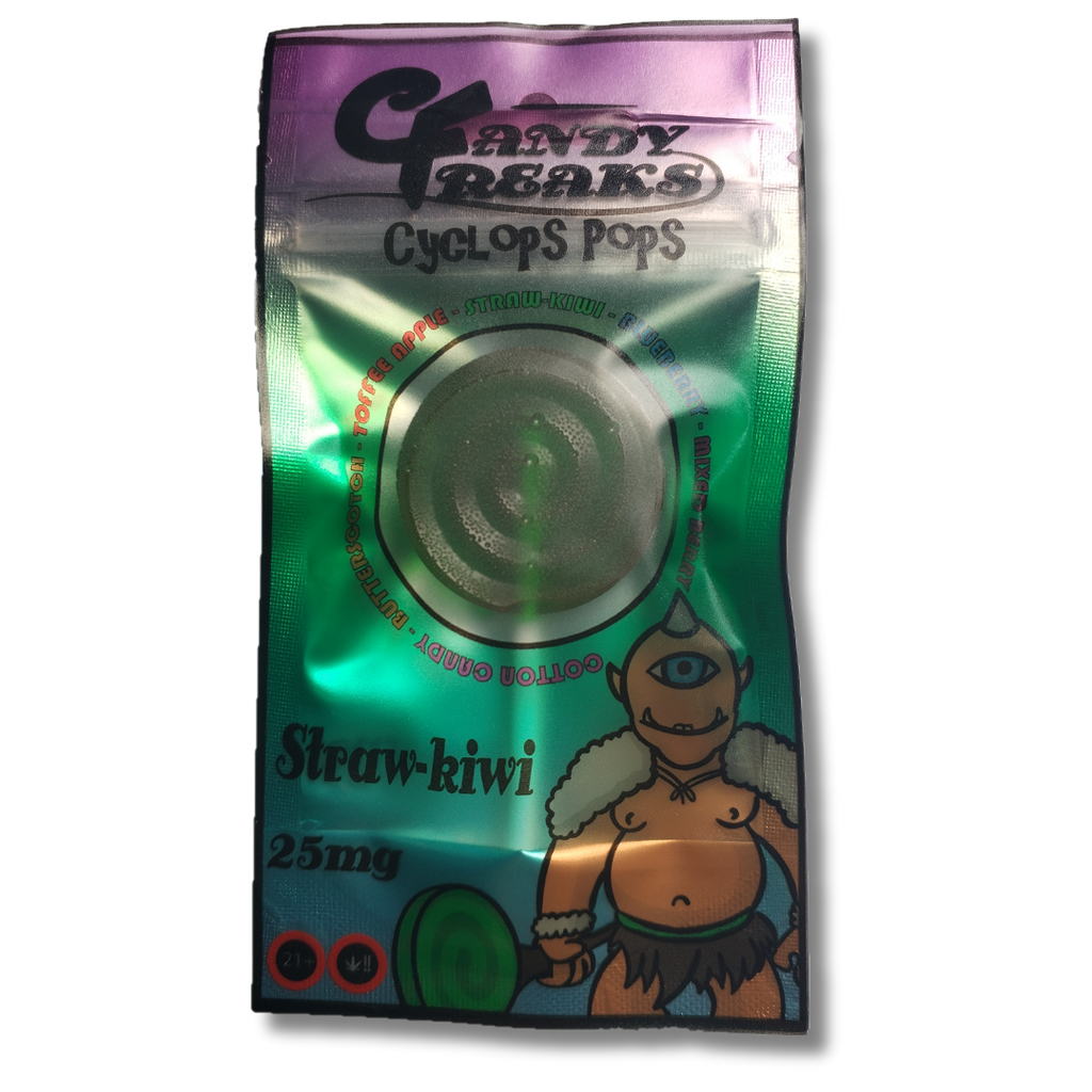 Candy Freaks Cyclops Pops 25mg - StrawKiwi