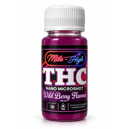 Mile-High THC Nano Microshot - Wild Berry 50mg