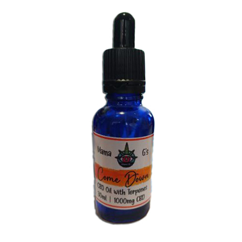 CBD Oil with Terpenes for "Come Down" 1000mg