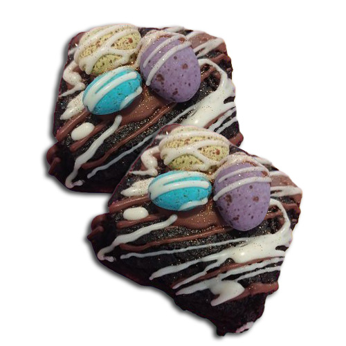 Belgian Chocolate Brownies - Speckled Eggs (Pack of 10) (50 mg)