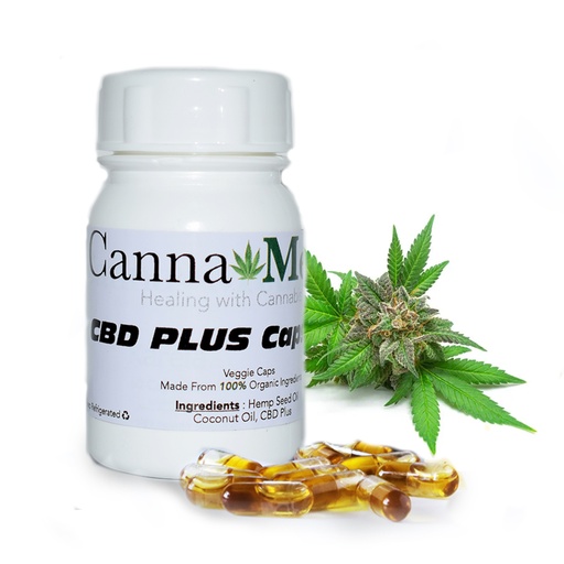 CBD Plus Capsules 30's - Indica (4 mg)