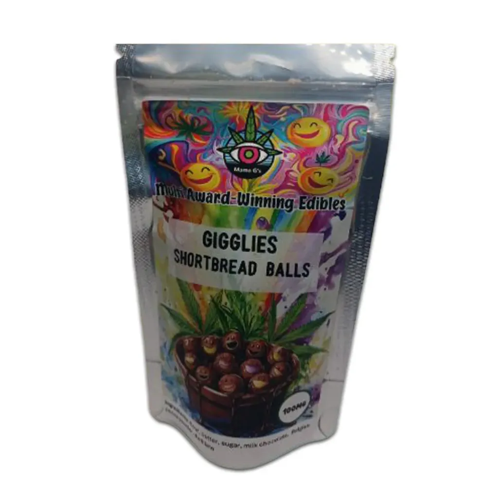 Gigglies Chocolate-Coated Shortbread Balls 100mg
