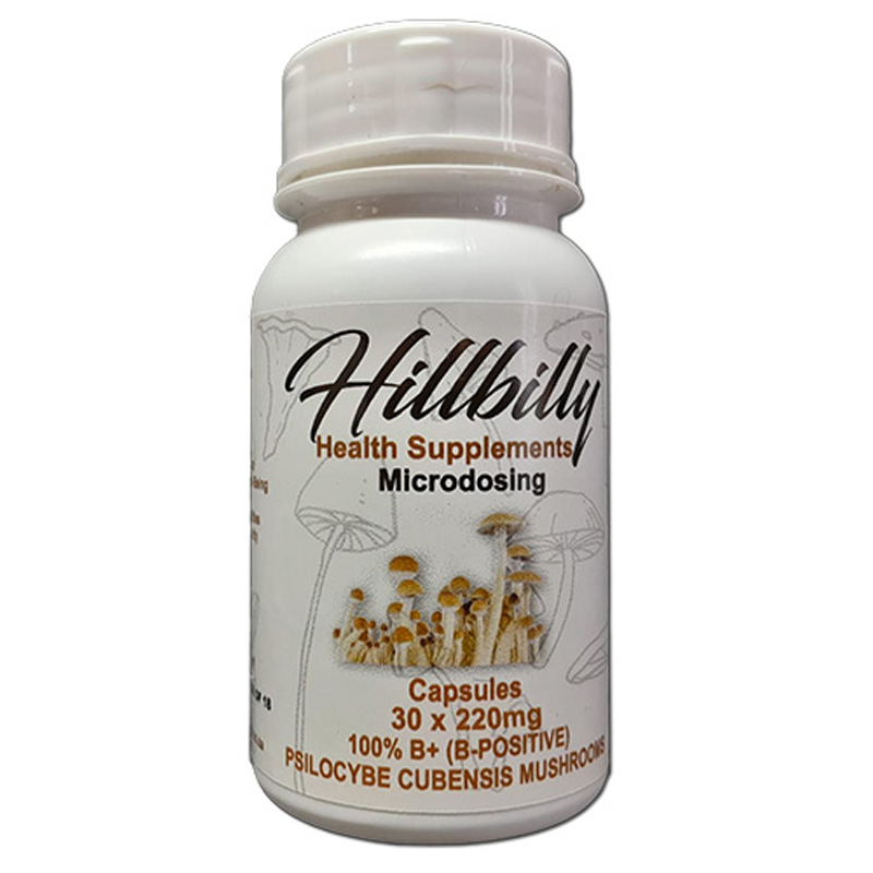 Hillbilly Psilocybin Microdosing Capsules (B+) 30's
